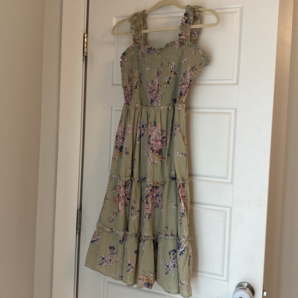 As U Wish green dress